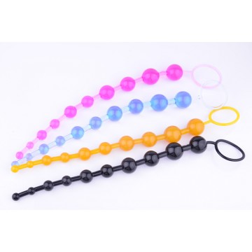  Waterproof 10 Beads Fashion Anal Beads 